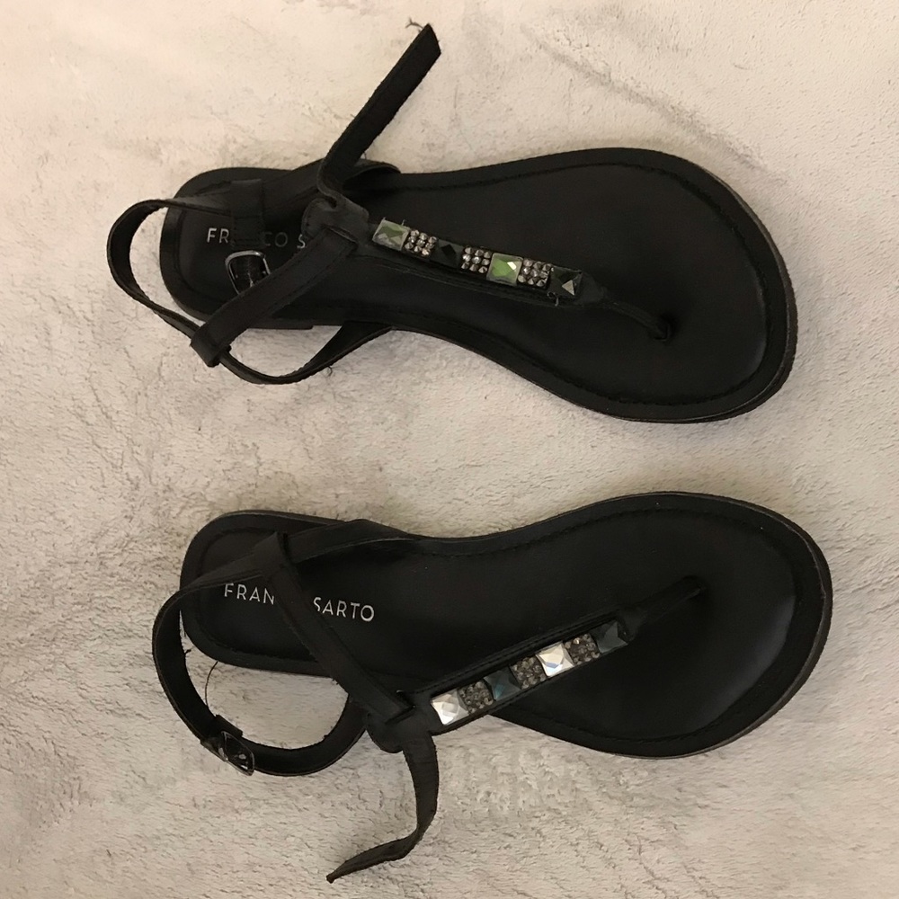 Franco Sarto black sandals!!!